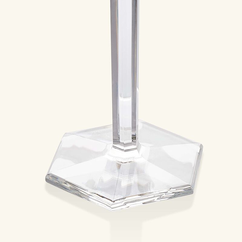 baccarat harcourt rhine wine glass pink