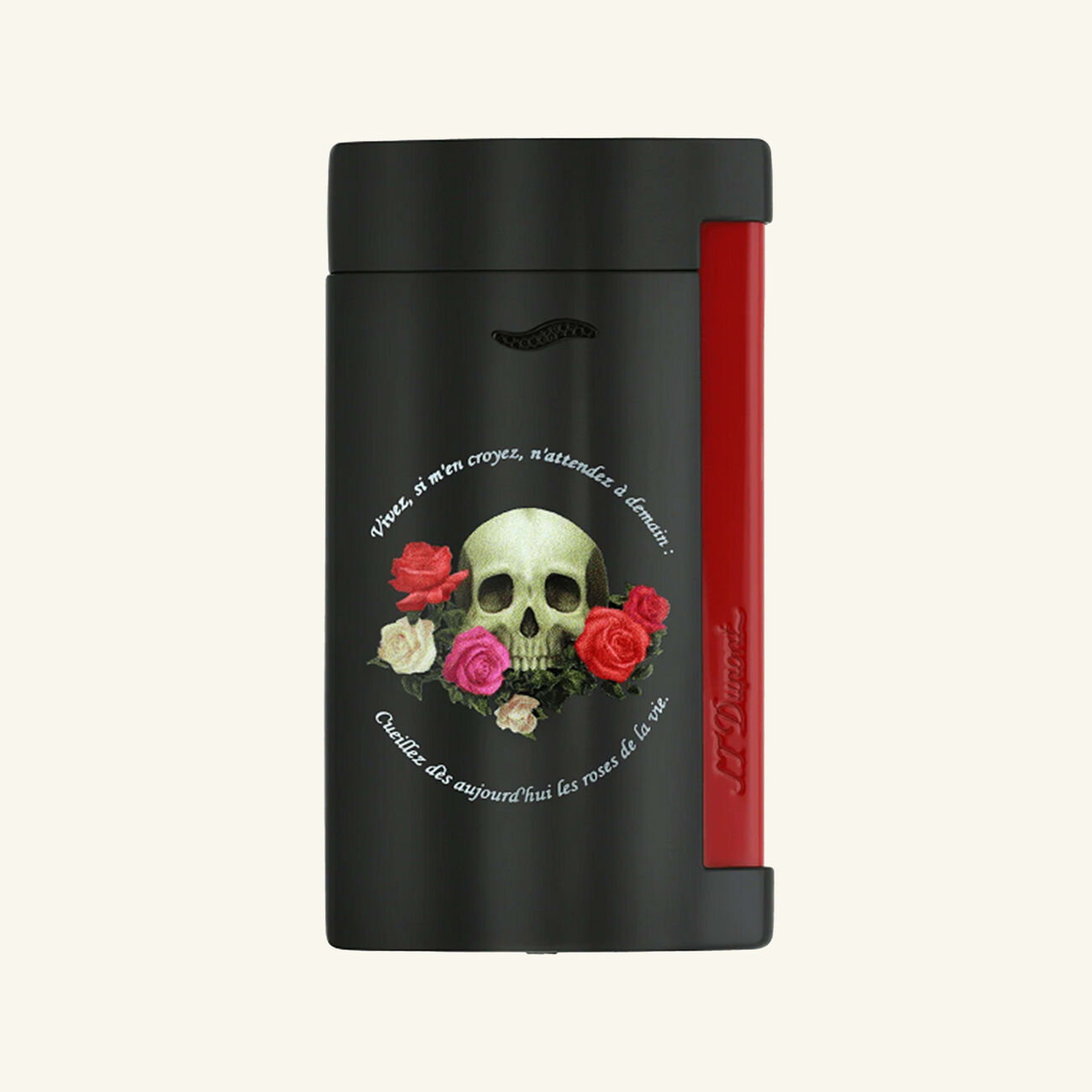 Slim 7 Memento Mori Lighter Black st dupont slim 7 memento mori lighter black