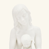 lladro the mother sculpture small white