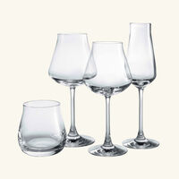 chateau baccarat degustation glass clear set of 4