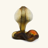 Naja Figurine Small Brown daum naja figurine small brown