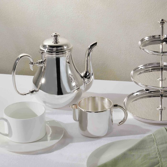christofle albi teapot silver plated