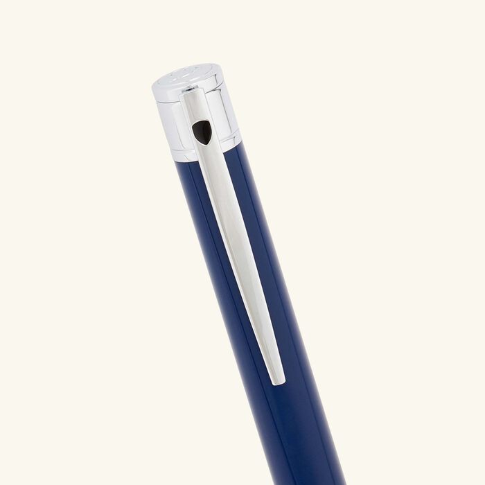 st dupont d initial blue ballpoint pen blue