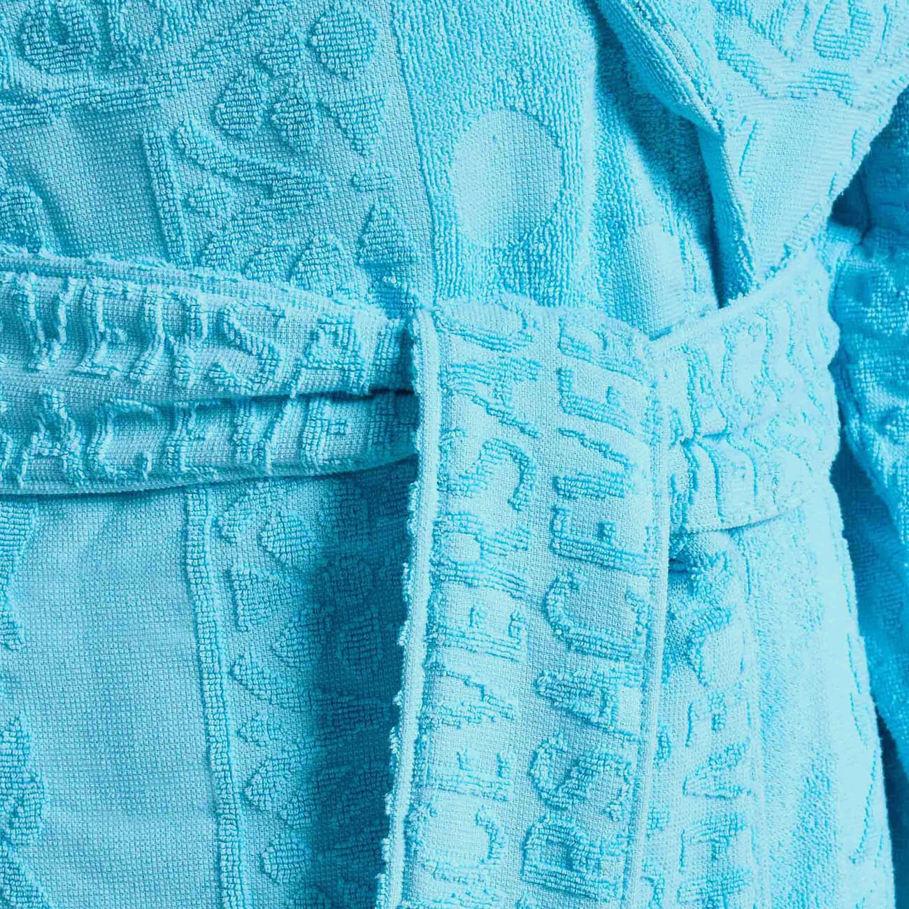 versace la vacanza bath robe extra large blue