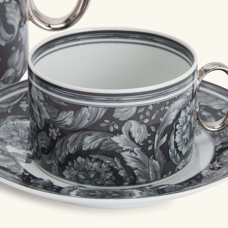 versace barocco haze tea set