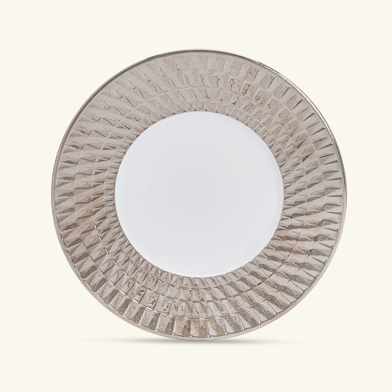 Twist Platine Bread And Butter Plate bernardaud twist platine bread and butter plate