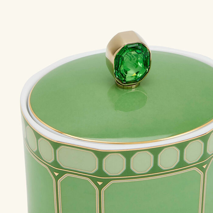 rosenthal signum fern sugar bowl green