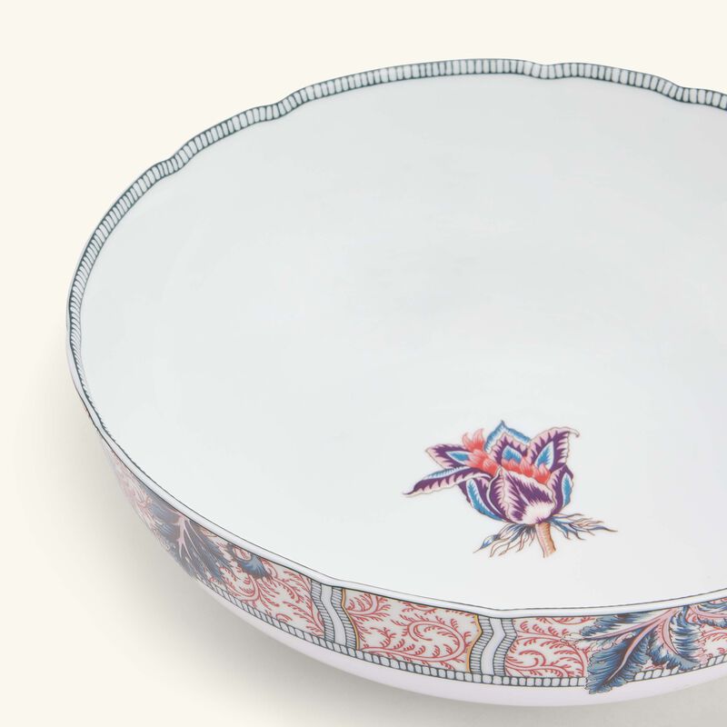 bernardaud collection braqueni  salad bowl red 25cm