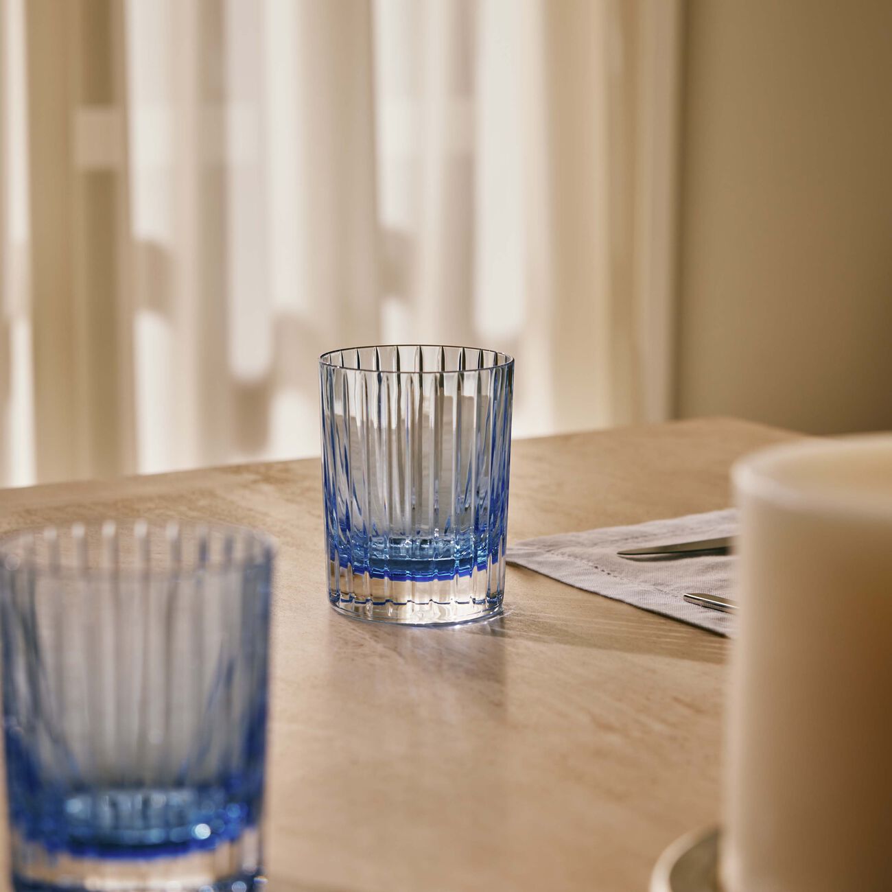 Harmonie Drinking Glass Blue Set Of 2 baccarat harmonie drinking glass blue set of 2