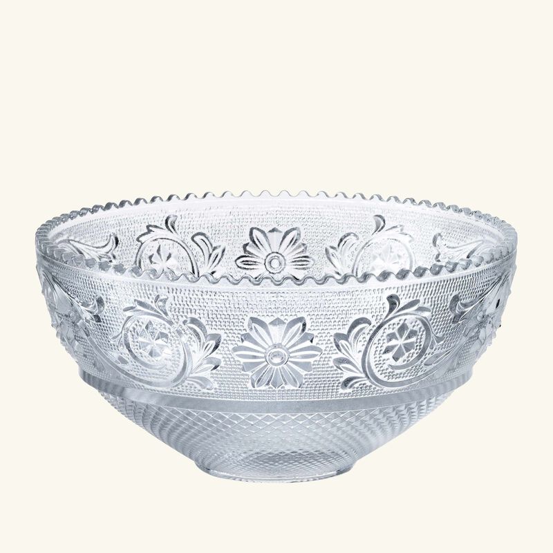 باكارا وعاء آرابيسك صغير شفاف