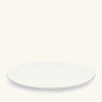 christofle albi serving platter oval silver 38cm