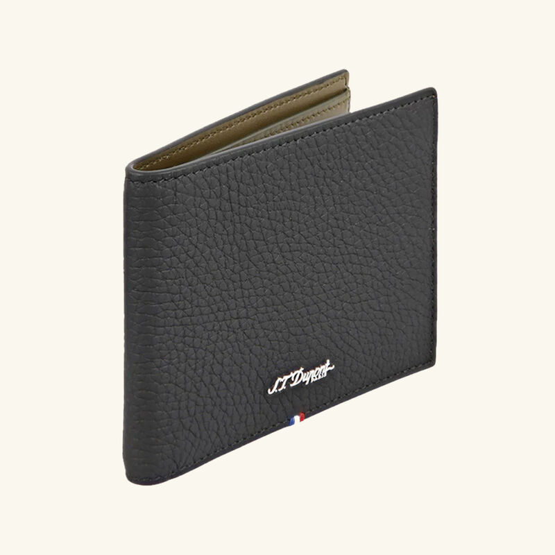 Neo Capsule Wallet Black st dupont neo capsule wallet black