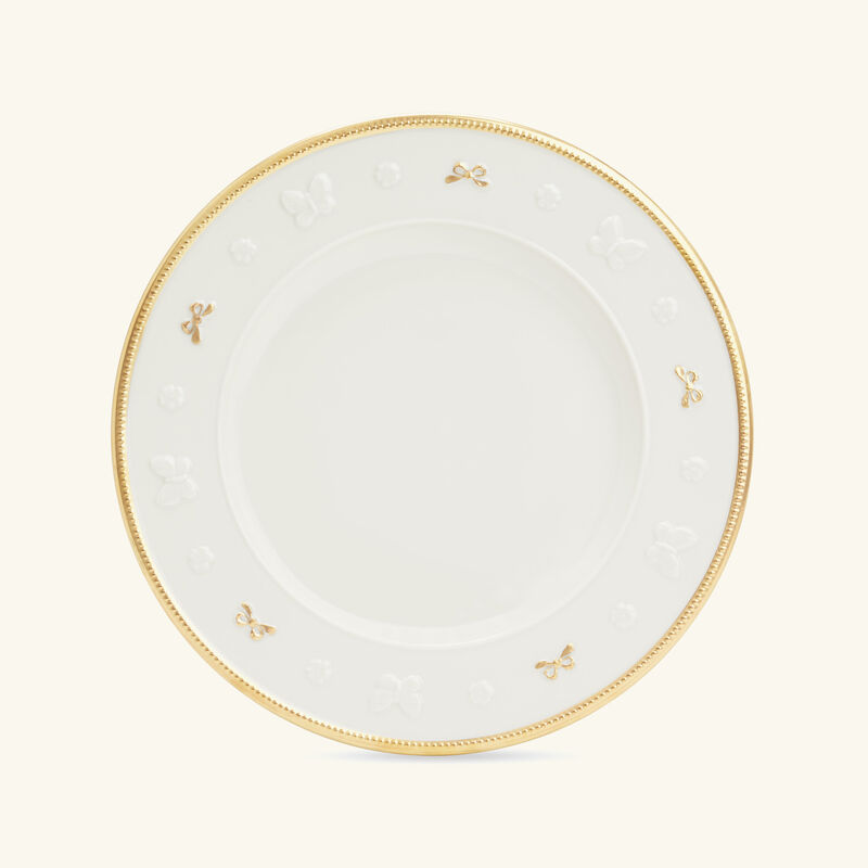 Butterfly Dinner Plate Round White 27cm villari butterfly dinner plate round white 27cm