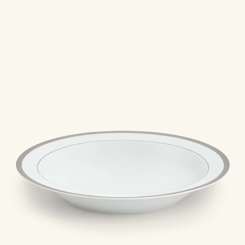 Malmaison Platine Open Vegetable Plate Silver christofle malmaison platine open vegetable plate silver