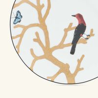 برناردو طبق الخبز والزبدة أو زوازو دائري باللون الذهبي 16 سم