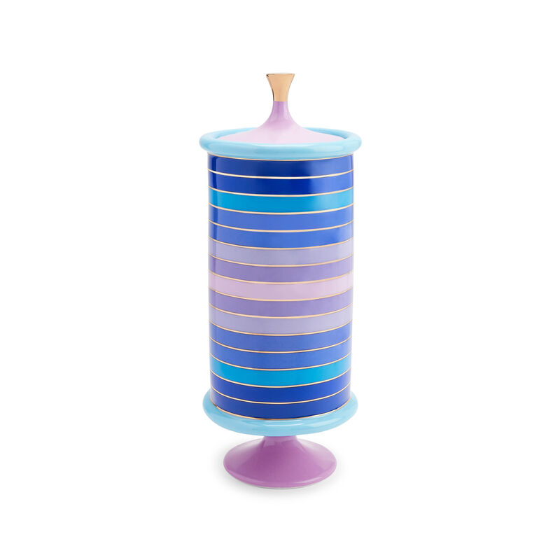 Scala Stripe Canister, large