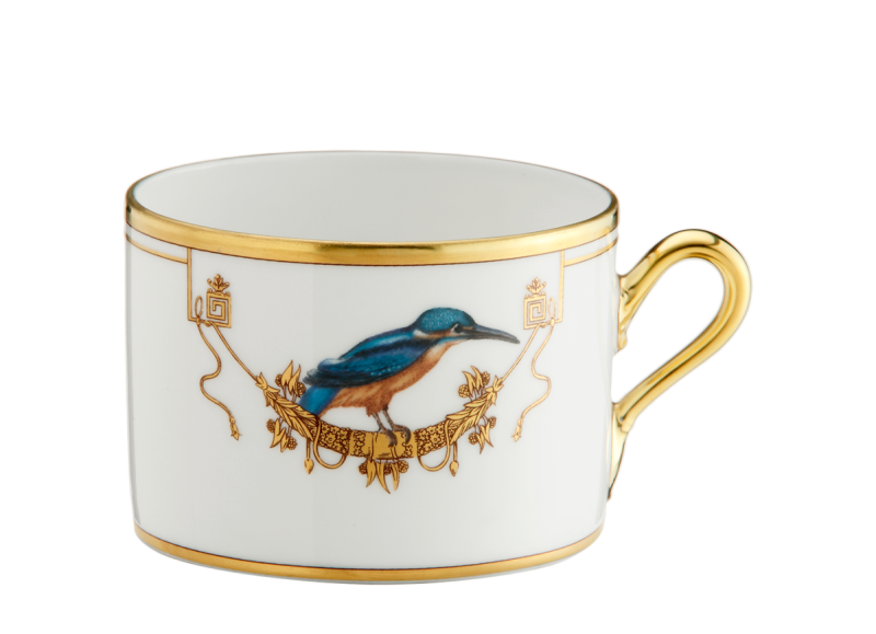 Tea Cup Volière Martin-Pecheur, large