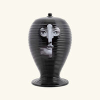 fornasetti rigato serratura vase medium red