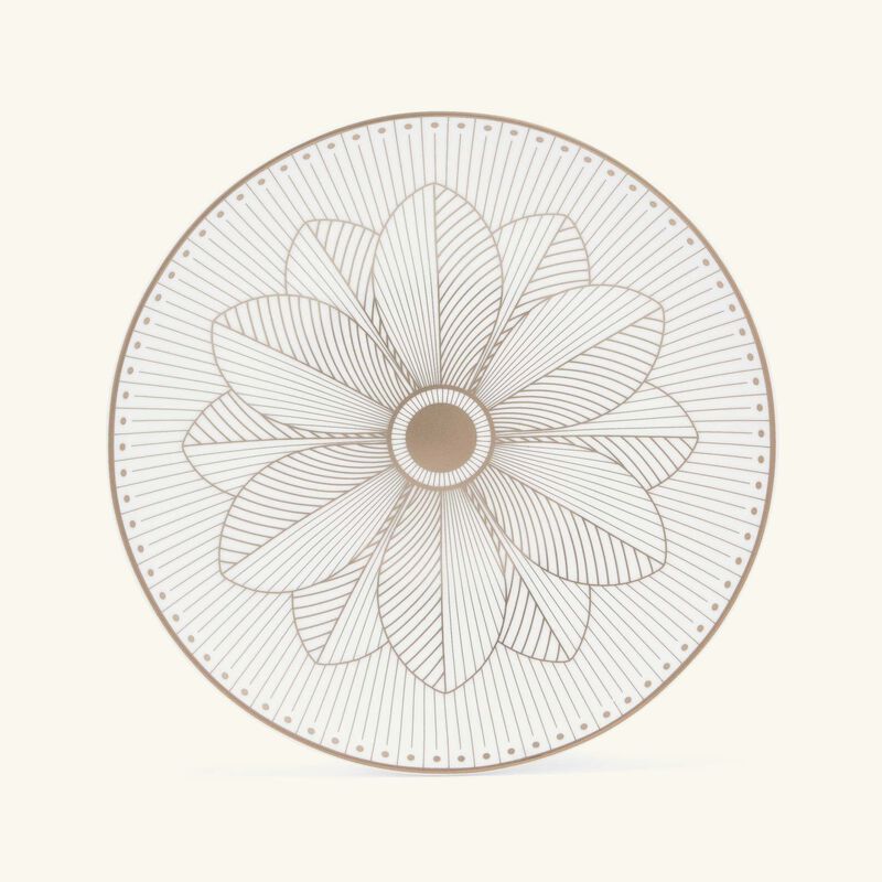 كريستوفل طبق الخبز مالميزون دائري باللون الفضي 16 سم