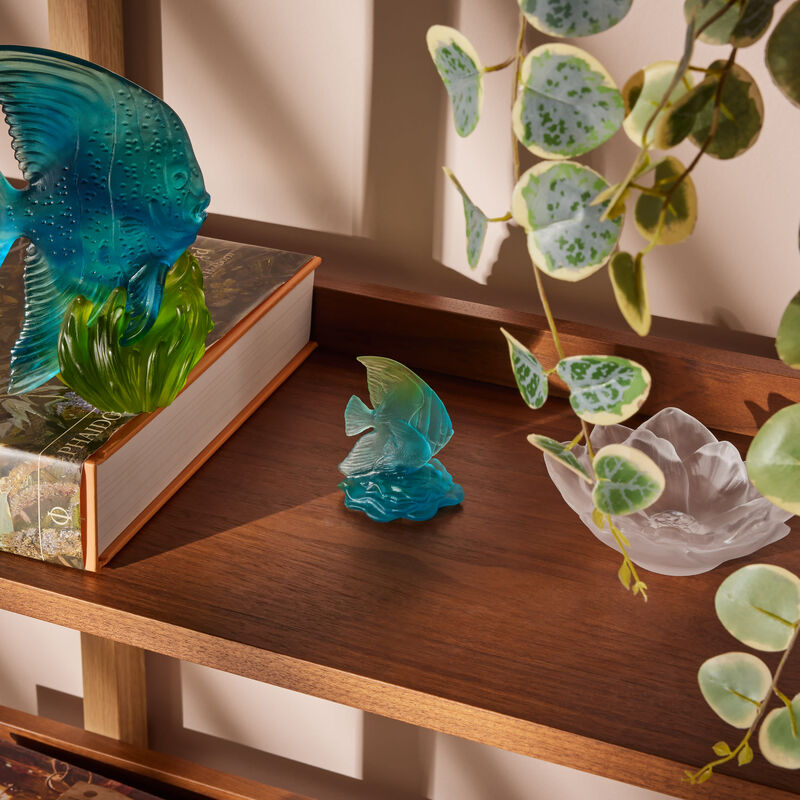 Maya Platax Fish Figurine Mini Light Blue daum maya platax fish figurine mini light blue