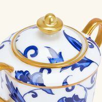 bernardaud prince bleu sugar bowl blue