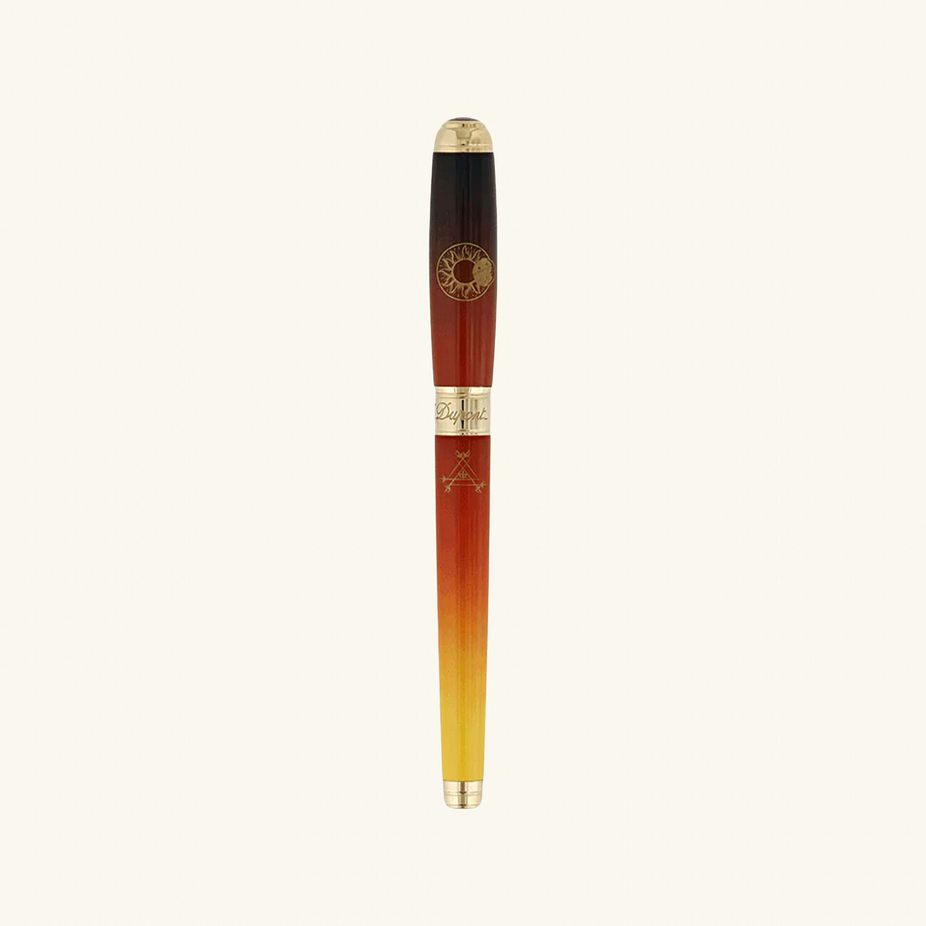 Line D Montecristo Fountain Pen Brown st dupont line d montecristo fountain pen brown