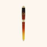 Line D Montecristo Fountain Pen Brown st dupont line d montecristo fountain pen brown