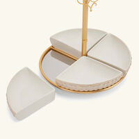 قاعدة الكيك بيكوك إكسترافاجانزا أوليف باللون الذهبي فيلاري قاعدة الكيك بيكوك إكسترافاجانزا أوليف باللون الذهبي