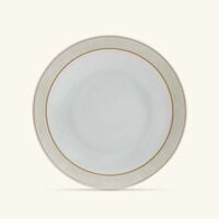 bernardaud sauvage blanc salad plate round gold 21cm