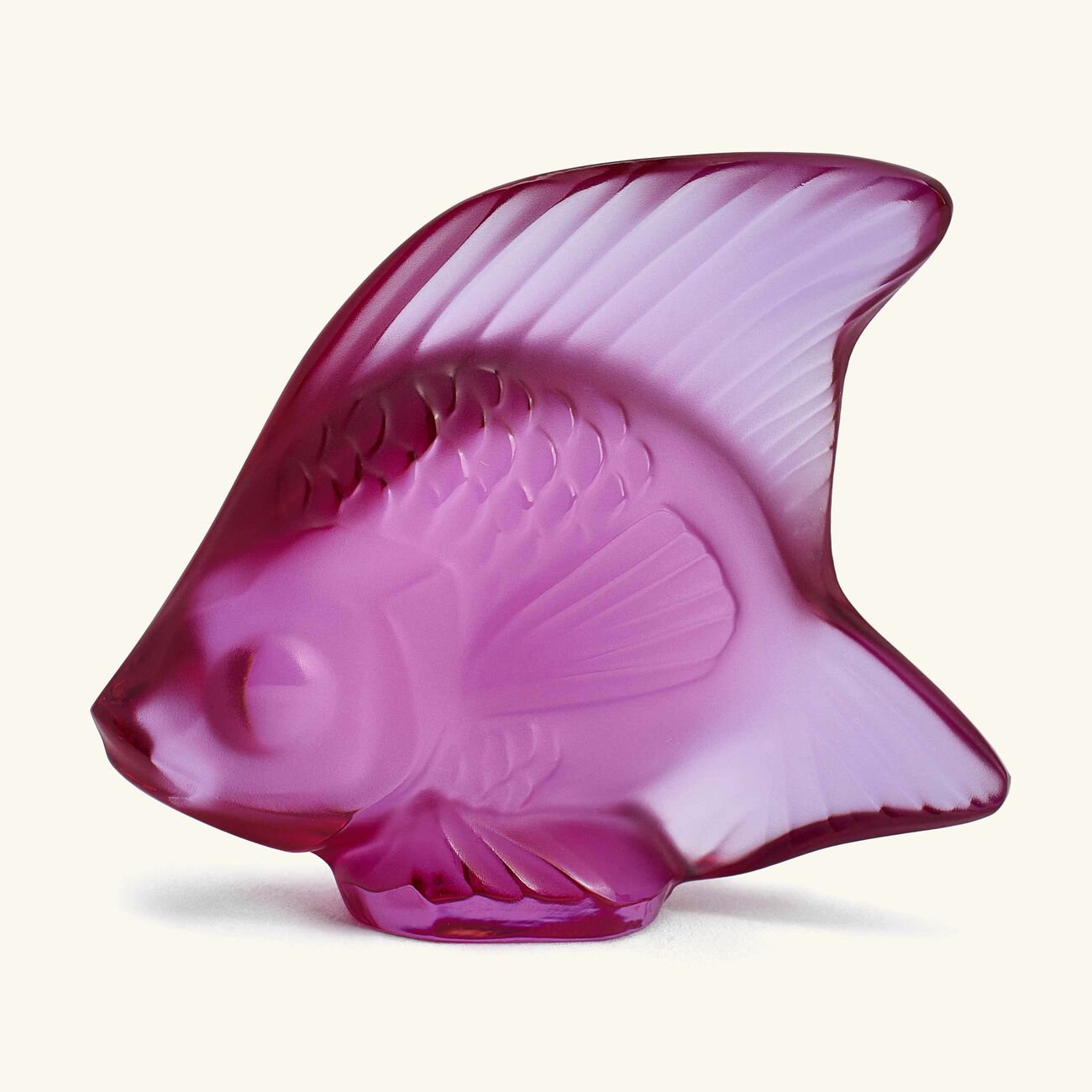Fish Figurine Mini Fuchsia lalique fish figurine mini fuchsia