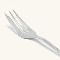 christofle albi serving fork silver plated