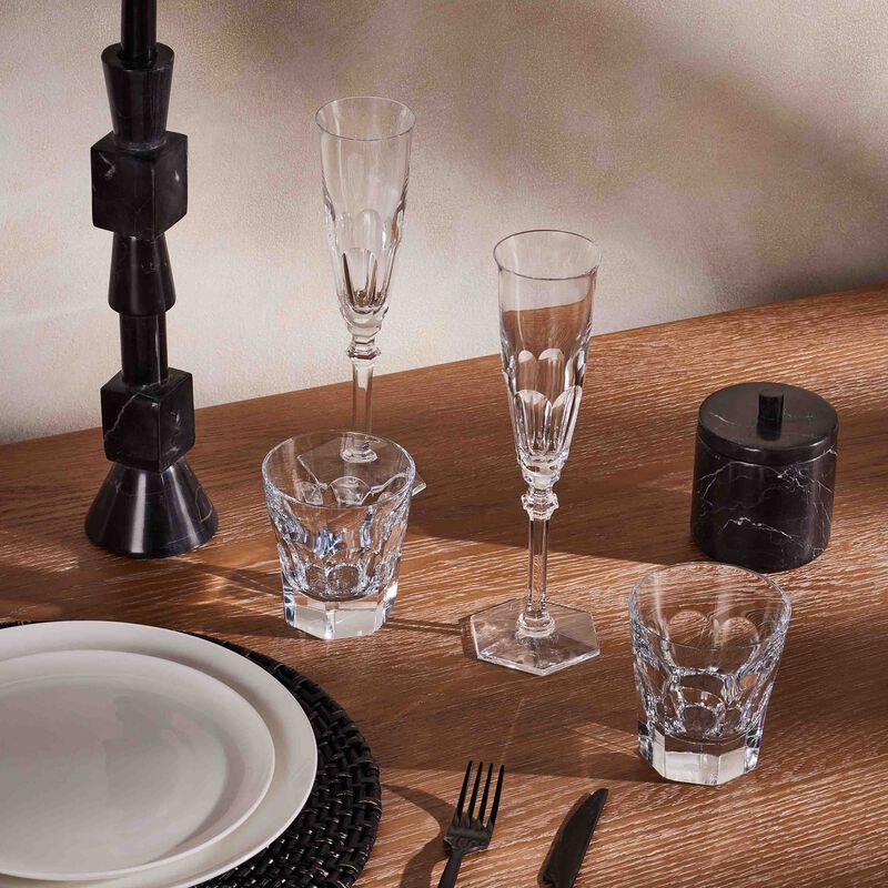 baccarat harcourt 1841 drinking glass clear set of 2