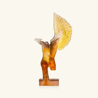 Ceyx Sculpture Medium Orange Limited Edition daum ceyx sculpture medium orange limited edition