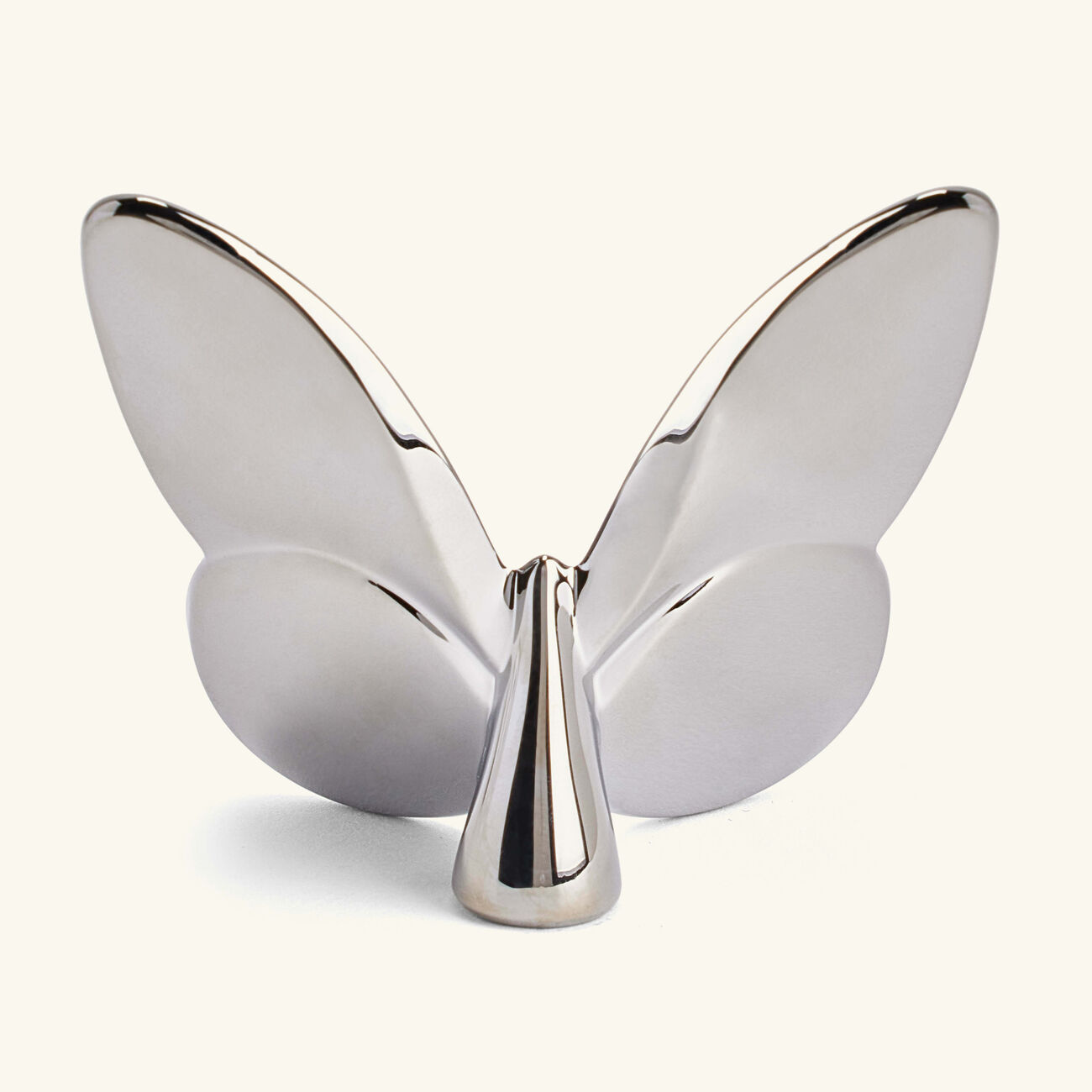 باكارا منحوتة بابيون لاكي على شكل فراشة زرقاء صغيرة