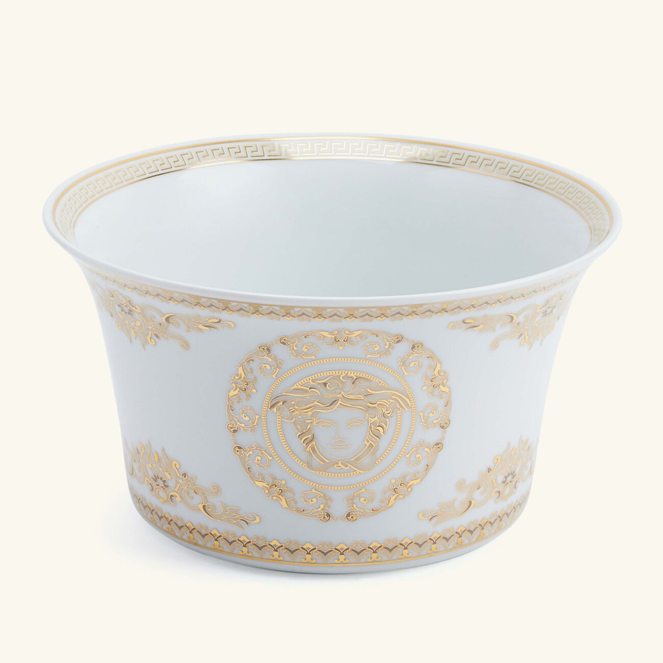 Medusa Gala Salad Bowl White 17cm versace medusa gala salad bowl white 17cm