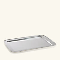 ralph lauren home durban serving tray rectangular large silver plated