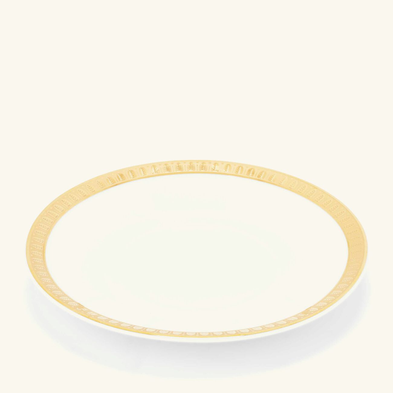 كريستوفل فنجان الشاي مالميزون مع صحنه باللون الذهبي