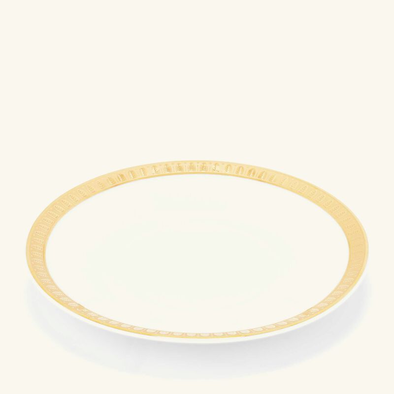 كريستوفل فنجان الشاي مالميزون مع صحنه باللون الذهبي