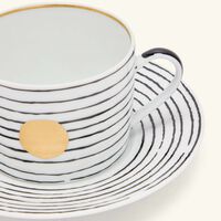 bernardaud aboro tea cup   saucer pattern