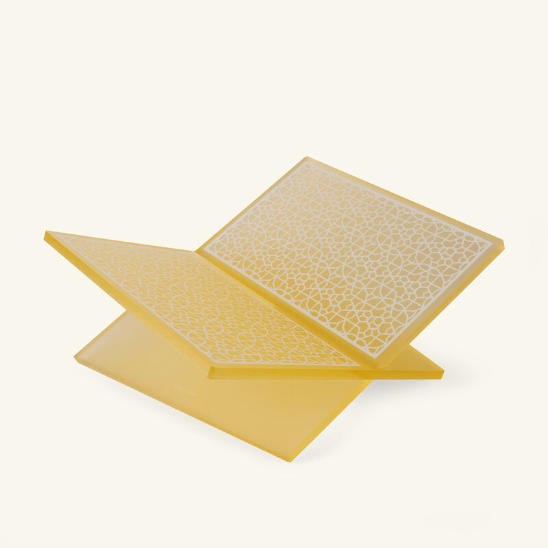 assouline bookstand gold