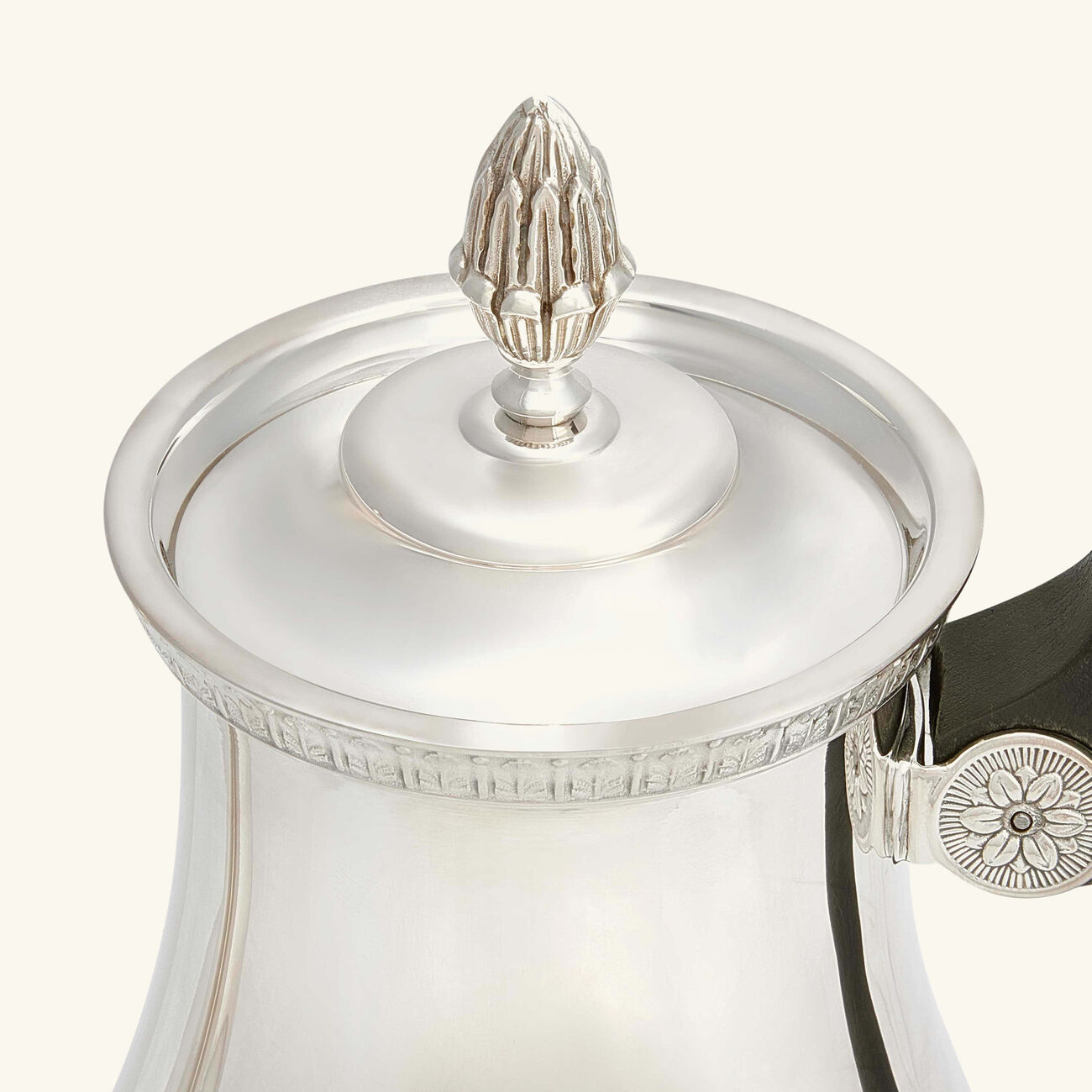 christofle malmaison coffee pot silver plated
