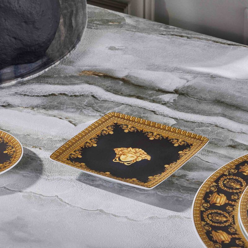 I Love Baroque Trinket Tray Square Black 11cm versace i love baroque trinket tray square black 11cm