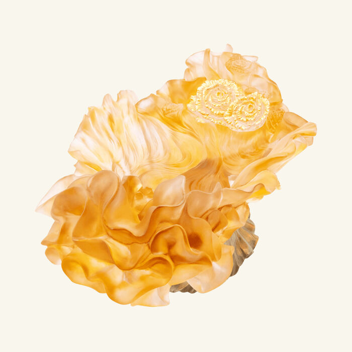 Rose Royale Prestige Centerpiece Orange Limited Edition daum rose royale prestige centerpiece orange limited edition