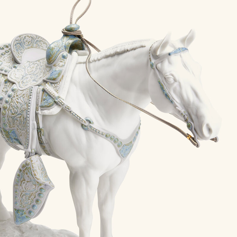 White Quarter Horse Sculpture Medium White lladro white quarter horse sculpture medium white