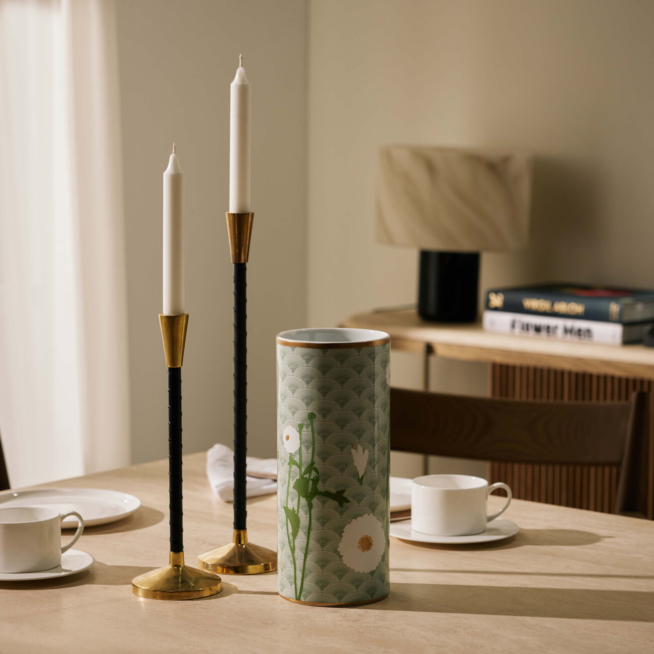 bernardaud praiana vase small green