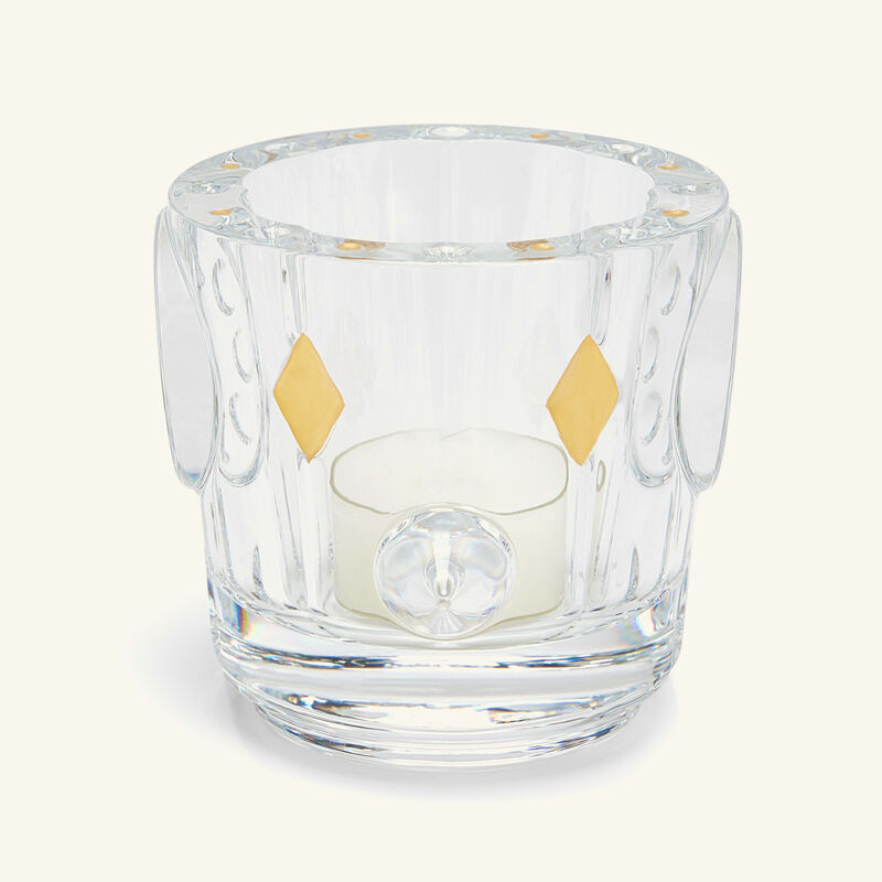 baccarat faunacrystopolis bird votive clear