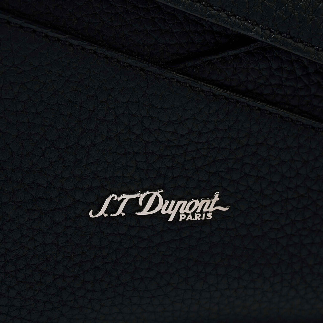 Neo Capsule Messenger Bag Black st dupont neo capsule messenger bag black