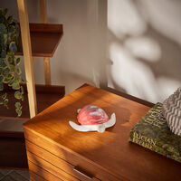 Turtle Sculpture Small Red lladro turtle sculpture small red