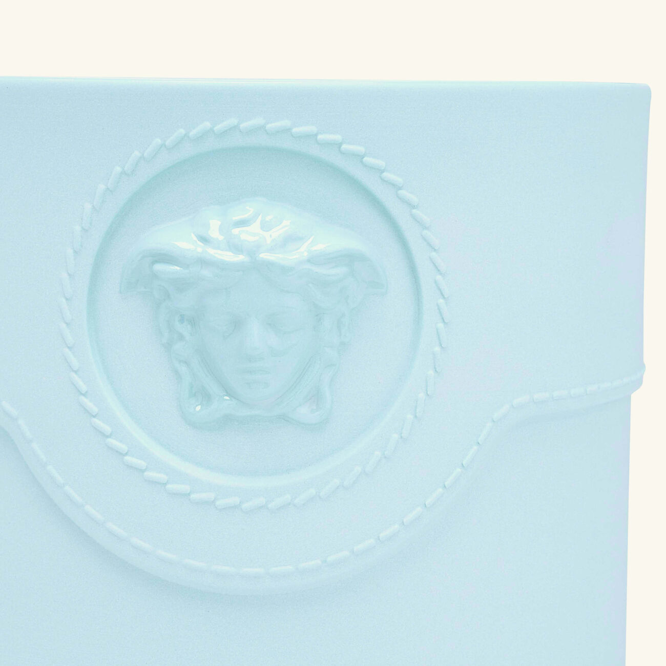 La Medusa Vase Mini Blue versace la medusa vase mini blue