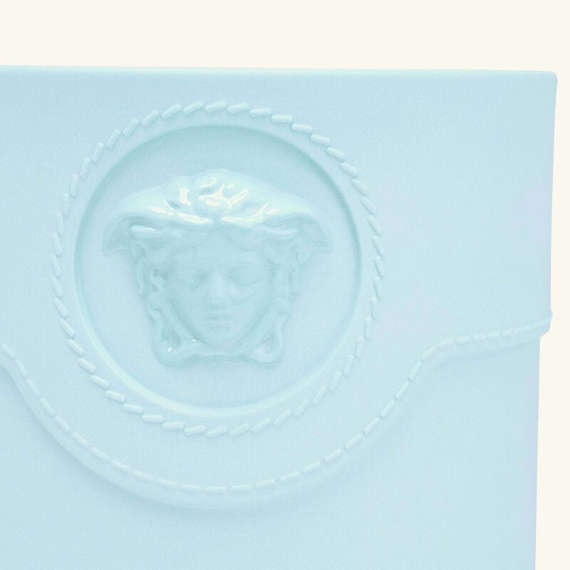 La Medusa Vase Mini Blue versace la medusa vase mini blue